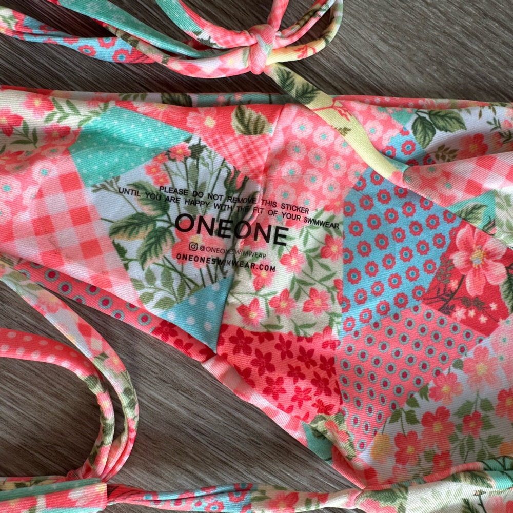 Oneone Patchwork Bikini Set - image 4